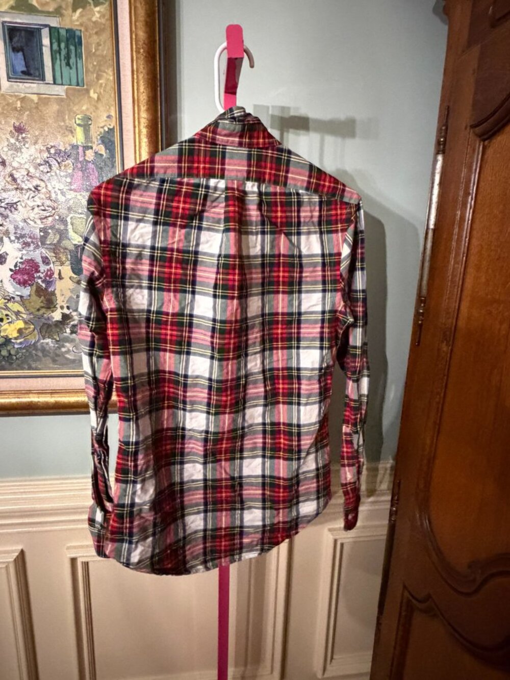 Polo Ralph Lauren Plaid Slim Fit Shirt Size S - Picture 3 of 3